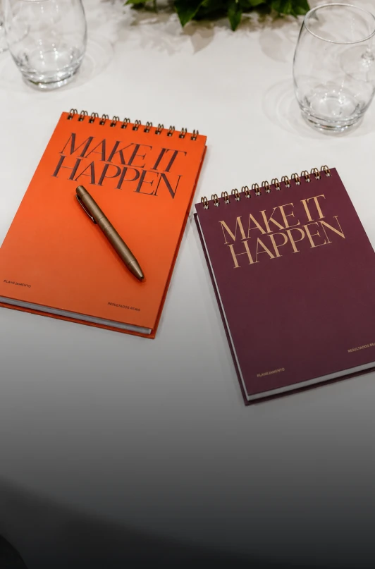Cadernos personalizados